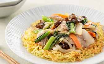 皇朝監修 五目あんかけ焼きそばキット