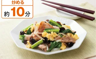 豚肉ときくらげの炒めもの