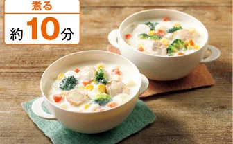 冷凍 帆立のチャウダー